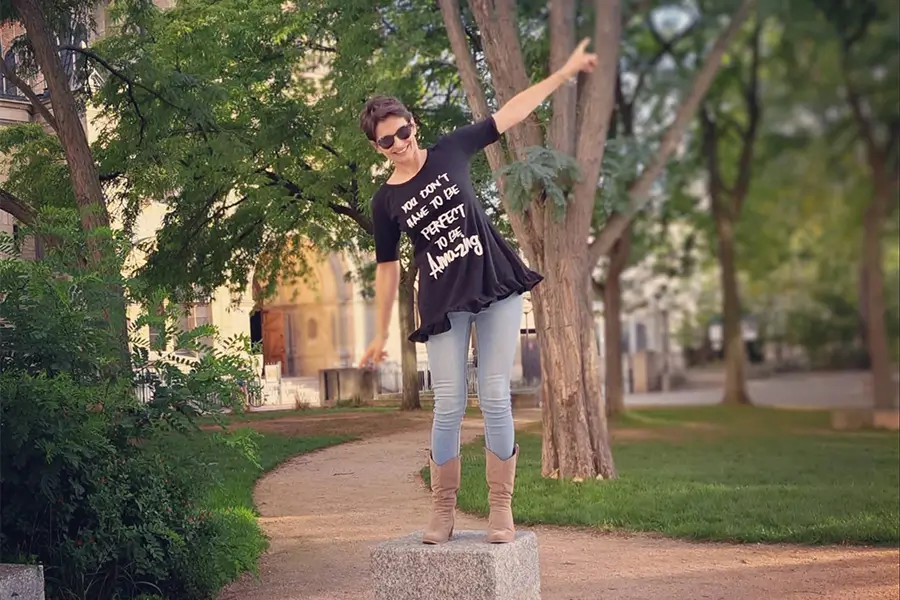 La conseillère en image, photo perso