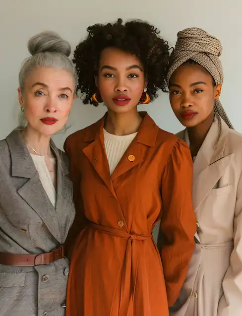 portrait-femmes-differents-ages-2 Diversité de femmes: différente âges et ethnicité